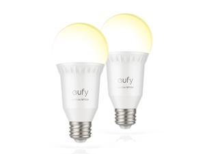 eufy Lumos WiFi Smart Bulb by Anker, Works with Amazon Alexa and Google Assistant, 60W Equivalent, Dimmable LED Light Bulb, A19, E26, 800 Lumens (Soft White) (2 Pack)