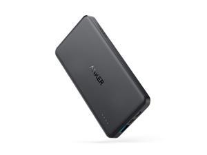 Anker PowerCore II Slim 10000 Power Bank, Upgraded PowerIQ 2.0 (Up to 18W Output) Portable Charger (Black)