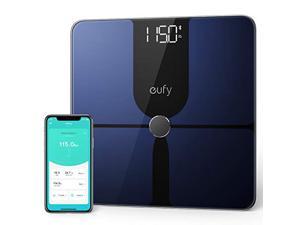 eufy Smart Scale P1 with Bluetooth, Body Fat Scale, Wireless Digital Bathroom Scale, 14 Measurements, Weight/Body Fat/BMI, Fitness Body Composition Analysis, Black, lbs/kg