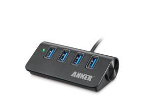Anker® USB 3.0 4-Port Portable Aluminum Hub with 2-Foot USB 3.0 Cable (Carbon) Anker® USB 3.0 4-Port Portable Aluminum Hub with 2-Foot USB 3.0 Cable (Carbon)
