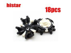 HISTAR 18pcs Golf Shoe Spikes Replacement Callaway Fast Twist Tri-Lok Golf Spikes Cleats Anti slipping Black White HISTAR 18pcs Golf Shoe Spikes Replacement Callaway Fast Twist Tri-Lok Golf Spikes Cleats Anti slipping Black White