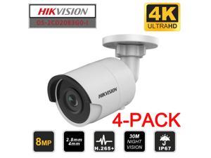 Hikvision DS-2CD2085FWD-I 8MP 4K UHD Bullet IP Camera H.265 POE IR IP67 TF 2.8mm 