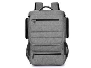 15.6~17.3 Inch Laptop Backpack Canvas Nylon Travel School Computer Bag for Dell 