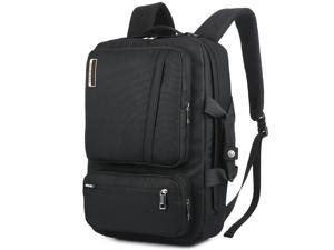 LUOM Laptop Backpack fits under 173 Inch Gaming Computer Notebook Macbook for Men Student Black