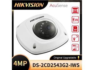 Hikvision DS-2CD2543G2-IWS Built-in Mic 4MP AcuSense Dome Network Wifi Wireless Camera Video Surveillance Provides Real-time Security IR 2.8mm Fixed Dome Network WDR IP67 H265 H264 Upgradeable