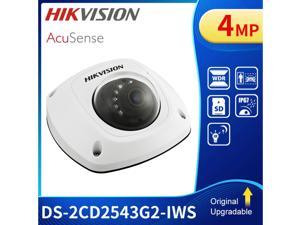 2022 New Original Hikvision English DS-2CD2543G2-IWS Built-in microphone 4MP AcuSense WDR Fixed Dome Network Wifi Wireless Camera, 4mm Fixed Dome Network Wifi Wireless Camera