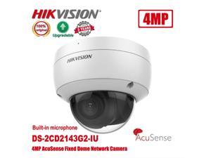 4MP Dome POE IR Camera Network WDR HIKVISION OEM IPC-D2142F-SH UL LISTED 
