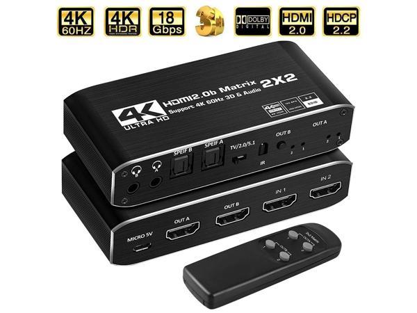 NEWCARE HDMI Audio Extractor 4K60Hz YUV 4:2:0 User Guide