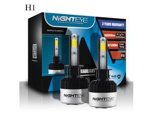 Novsight H1 LED Headlight Bulbs Conversion Kit CSP LED Chip 6500K Cool White 72W(36Wx2) 9000LM(4500LMx2) - 3 Year Warranty Novsight H1 LED Headlight Bulbs Conversion Kit CSP LED Chip 6500K Cool White 72W(36Wx2) 9000LM(4500LMx2) - 3 Year Warranty