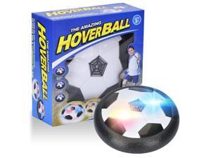 LUOMs The Amazing Hover Ball - LED Hoverball Lighted Excellent for Indoor and Outdoor Soccer Ball and Hoverball Archery – Made with Soft Padded Material, High-Speed Fan Superior Gliding Technology