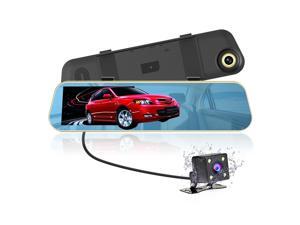 Jieyutes Dual Lens Car Camera, 1080P Full HD Dash Cam Car Recorder DVR with 4.3 Inch Screen, 170-degree Wide Angle Lens with Waterproof Rear Camera (8GB SD Card Included) Jieyutes Dual Lens Car Camera, 1080P Full HD Dash Cam Car Recorder DVR with 4.3 Inch Screen, 170-degree Wide Angle Lens with Waterproof Rear Camera (8GB SD Card Included)