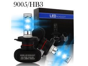LUOMs 9005/HB3 Automotive LED Headlights Bulbs Car Headlight Kit,8000LM,50w/Set 6500K Cool White,IP68 Waterproof ,6PCS LED/Each Bulb,(Pack of 2) LUOMs 9005/HB3 Automotive LED Headlights Bulbs Car Headlight Kit,8000LM,50w/Set 6500K Cool White,IP68 Waterproof ,6PCS LED/Each Bulb,(Pack of 2)