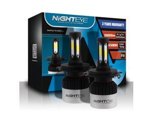 Novsight H4/HB2/9003 LED Headlight Bulbs, 72W 9000LM 6500K All-in-One Car Dual Beam Led Headlamp Conversion Kit, Cool White - 3 Year Warranty ( Pack of 2 ) Novsight H4/HB2/9003 LED Headlight Bulbs, 72W 9000LM 6500K All-in-One Car Dual Beam Led Headlamp Conversion Kit, Cool White - 3 Year Warranty ( Pack of 2 )