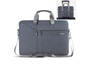 Waterproof Nylon Briefcase Carry Case Cover Sleeve Pouch For 11.6"-15.6" Laptop 