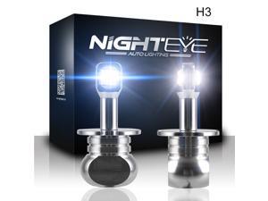 Novsight H3 Car LED Fog Light Blubs Replacement, Extremely Bright 80W 3,000 Lumens 6000K Daytime White Car Fog Light Conversion Kit,with 8 LEDs CREE LED Chips for Fog Light Lamps Replacement Novsight H3 Car LED Fog Light Blubs Replacement, Extremely Bright 80W 3,000 Lumens 6000K Daytime White Car Fog Light Conversion Kit,with 8 LEDs CREE LED Chips for Fog Light Lamps Replacement