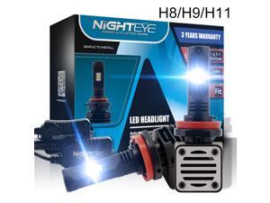 Novsight H11/H8/H9 Car LED Headlight Bulbs, 80W 12000LM 6500K Cool White LED Automotive Headlight Bulbs Replacement with PHILIPS LUMILEDS LUXEON,IP68 Water Restsant (Pack of 2)-3 Year Warranty Novsight H11/H8/H9 Car LED Headlight Bulbs, 80W 12000LM 6500K Cool White LED Automotive Headlight Bulbs Replacement with PHILIPS LUMILEDS LUXEON,IP68 Water Restsant (Pack of 2)-3 Year Warranty