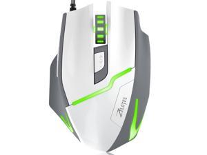 Zelotes 7200 DPI High Precision FPS Gaming Mouse,Ergonomic USB Wired Mice Optical Computer Mouse for Gamer PC Mac Laptop Desktop