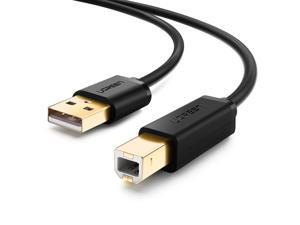Printer USB Cable USB Type B Lead USB 2.0 A Male to B Male Scanner Cord 