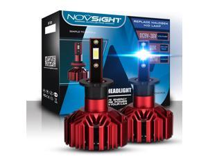 NOVSIGHT Car LED Headlight Bulbs Conversion Kits H3, 60W 10000LM 6000K Cool White IP68 Waterproof All-in-one LED Automotive Lights Bulbs Headlight Assemblies(pack of 2) NOVSIGHT Car LED Headlight Bulbs Conversion Kits H3, 60W 10000LM 6000K Cool White IP68 Waterproof All-in-one LED Automotive Lights Bulbs Headlight Assemblies(pack of 2)
