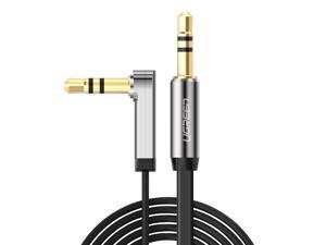 3.5mm Jack Audio Cable Male to Male Audio Cable 90 Degree Right Angle AUX Cable for Apple iPhone, iPod, iPad, Samsung, Smartphones, Tablets and Speakers, Car Headphone MP3/4 Aux (Black, 6.6ft/2m) 3.5mm Jack Audio Cable Male to Male Audio Cable 90 Degree Right Angle AUX Cable for Apple iPhone, iPod, iPad, Samsung, Smartphones, Tablets and Speakers, Car Headphone MP3/4 Aux (Black, 6.6ft/2m)