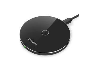 LUOM 10W Wireless Charger QI Fast Charging Pad Quick Charger Compatible for iPhone Xs Max, XR, X, 10, 8 Plus, 8, Samsung Galaxy S9 Plus Note 9 Note 8 S8 Plus S7 Edge S6 Edge Note 5, LG G7 ThinQ