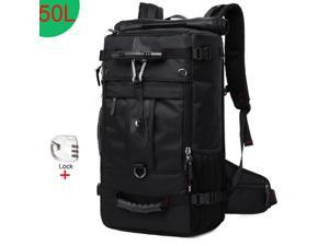 Unisex men women Large Backpack Travel Rucksack Shoulder Bag Sport Picnic Bag 