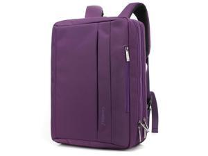 CoolBELL 17.3 Inches Convertible Laptop Messenger Bag Shoulder Bag Backpack Oxford Cloth Multi-Functional Briefcase for Laptop/MacBook/Tablet (CB-5501 Purple) CoolBELL 17.3 Inches Convertible Laptop Messenger Bag Shoulder Bag Backpack Oxford Cloth Multi-Functional Briefcase for Laptop/MacBook/Tablet (CB-5501 Purple)