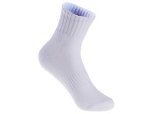 Lian LifeStyle Premium Children's 3 Pairs Sports Crew Socks Great for Sports: Running, Basketball, Soccer Size L 12Y-15Y JH0105(White) Lian LifeStyle Premium Children's 3 Pairs Sports Crew Socks Great for Sports: Running, Basketball, Soccer Size L 12Y-15Y JH0105(White)