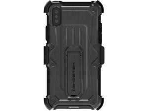 Ghostek Iron Armor iPhone X / iPhone Xs Rugged Case with Belt Clip Holster and Kickstand (Gray)