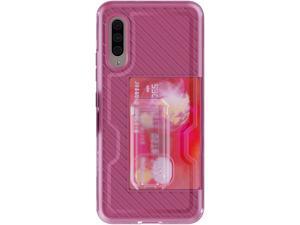 Ghostek Iron Armor Galaxy A90 5G Case with Belt Clip Holster, Kickstand & Card Holder Heavy Duty Protection Shockproof Protective Armor Phone Cover for 2019 Samsung Galaxy A90 5G (6.7 Inch) - (Pink)