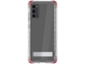 Ghostek Covert Galaxy S20 Case Clear with Kickstand Super Slim Thin Shockproof Design Scratch Resistant Back and Anti Slip Hand Grip Protective Case for 2020 Samsung Galaxy S20 5G (6.2 Inch) - (Clear)