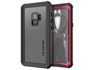 Ghostek Nautical Galaxy S9 Waterproof Case with Screen Protector Extreme Heavy Duty Protection Slim Rugged Shockproof Full Body Underwater Watertight Seal Cover for 2018 Galaxy S9 (5.8 Inch) - (Red) Ghostek Nautical Galaxy S9 Waterproof Case with Screen Protector Extreme Heavy Duty Protection Slim Rugged Shockproof Full Body Underwater Watertight Seal Cover for 2018 Galaxy S9 (5.8 Inch) - (Red)