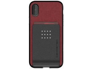 Ghostek Exec Magnetic Wallet Case Designed for iPhone X and iPhone Xs 58 Inch  Red