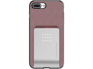 Ghostek Exec Magnetic iPhone 7 Plus iPhone 8 Plus Wallet Case with Card Holder Slot Builtin Magnet is Perfect for Car Mount and Vent Mounts 2016 iPhone 7 Plus 2017 iPhone 8 Plus 65 Inch  Pink