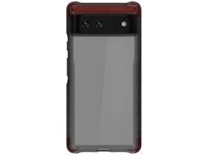 Ghostek COVERT Google Pixel 6 Case Slim Clear with Ultra Thin Design and Non-Slip Grip Bumper Supports Wireless Charging Protective Phone Cover Designed for 2021 Google Pixel6 5G (6.4") (Stormy Smoke)