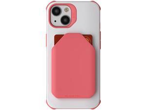 Ghostek EXEC iPhone 13 Wallet Case For Women Works with Magnetic Car Mounts Credit Card Holder is Detachable to Support MagSafe Charger Protective Cover Designed for 2021 Apple iPhone 13 61 Pink