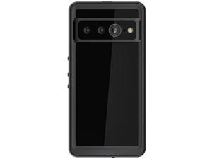 Ghostek NAUTICAL slim Pixel 7 Pro Case Waterproof with Screen Protector Built-In Heavy Duty Shockproof Protection Full Body Underwater Phone Covers Designed for 2022 Google Pixel 7 Pro (6.7in) (Black)