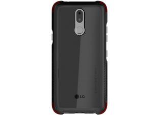 Ghostek Covert Clear Silicone LG K40 Case with Grip Sides and Drop Protection (Smoke)