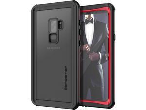 Ghostek Nautical Galaxy S9 Plus Waterproof Case with Screen Protector Slim Extreme Heavy Duty Protection Tough Shockproof Full Body Underwater Watertight Seal for 2018 Galaxy S9+ (6.2 Inch) - (Red) Ghostek Nautical Galaxy S9 Plus Waterproof Case with Screen Protector Slim Extreme Heavy Duty Protection Tough Shockproof Full Body Underwater Watertight Seal for 2018 Galaxy S9+ (6.2 Inch) - (Red)