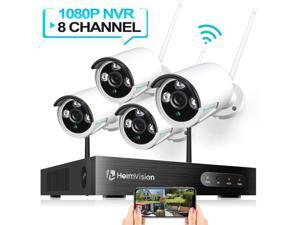 HeimVision HM241 1080P 8CH NVR 4Pcs Outdoor Wireless Security Camera System, , Hard Drive is NOT Included HeimVision HM241 1080P 8CH NVR 4Pcs Outdoor Wireless Security Camera System, , Hard Drive is NOT Included