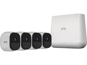 Arlo Pro 2 Wireless Security Camera System – 4 Rechargeable Battery Powered Wire-Free HD 1080p Night Vision Indoor/Outdoor with 2-Way Audio, Free Arlo Basic 7-Day Cloud Storage Recording (Refurbished)