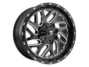 Fuel D581 Triton Dually Gloss Black Milled 22x8.25 8x200 104.8mm (D581228292) Fuel D581 Triton Dually Gloss Black Milled 22x8.25 8x200 104.8mm (D581228292)