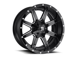 Fuel 1Pc maverick 20x9 8x170 1et 125.10mm gloss black milled wheel Fuel 1Pc maverick 20x9 8x170 1et 125.10mm gloss black milled wheel