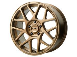 17x7/5x108mm, +45mm offset KMC Wheels KM693 Maze Silver Wheel with Machined Face