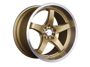 Xxr 555 17x8 5x100/5x114.3 35et Hyper Gold / Ml wheel