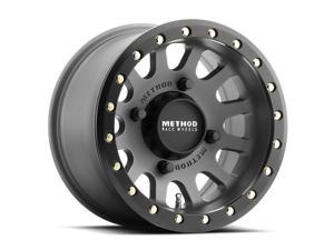 Method Race mr401 utv beadlock 14x7 4x136 13et 106mm titanium matte black wheel