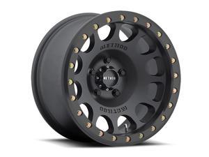 Method Race Wheels mr105 beadlock 17x85 6x1397 0et 108mm matte black wheel