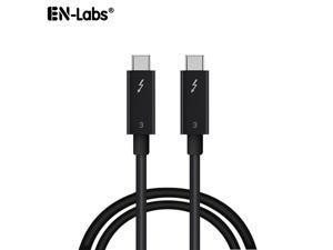 Thunderbolt 3 Certified Cable 40Gpbs TB3 USB Type-C Cable Support 5K Vidoe,PD Charging 100W(20V 5A),USB C to C Compatible New MacBook Pro, iMac Pro,ThinkPad Yoga, Alienware 17 and More - 3.3ft