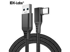 VR Link Cable Compatible for Oculus Quest 2,USB 3.0 to Type C 5Gbps Data Transfer & 3A Safe Charging Cable for Meta Quest 2 VR Headset, Gaming PC, Steam VR - 20FT,Sleeved Black