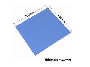 100mmx100mmx1.0mm GPU Northbridge IC LED Chipset Heatsink Cooling Conductive Silicone Thermal Pad,100x100x1.0mm w/ 3.2W/M-K 100mmx100mmx1.0mm GPU Northbridge IC LED Chipset Heatsink Cooling Conductive Silicone Thermal Pad,100x100x1.0mm w/ 3.2W/M-K